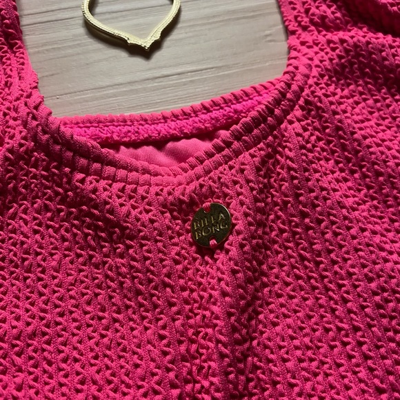 Billabong PINK ECO-CONSCIOUS Stretch Bikini 👙 PIP - Picture 5 of 11